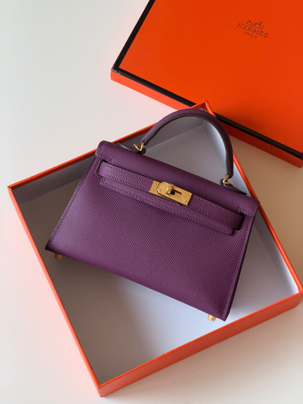 HERMES mini Kelly 19cm