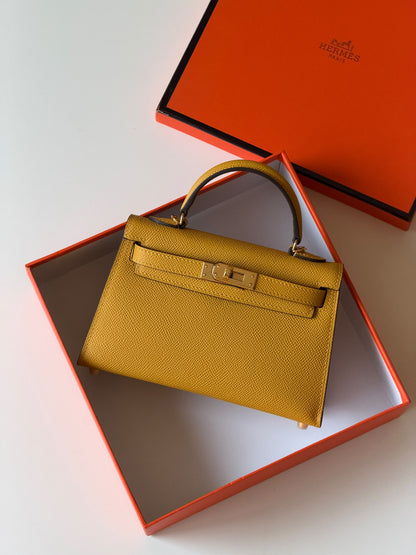 HERMES mini Kelly 19cm