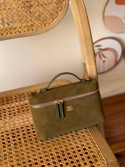 Elegant Suede Mini Handbag